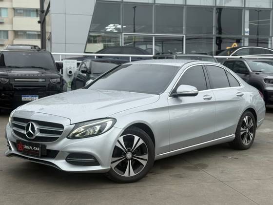 MERCEDES-BENZ C 180 1.6 CGI 16V TURBO GASOLINA 4P AUTOMÁTICO MERCEDES-BENZ C 180 1.6 CGI 16V TURBO GASOLINA 4P AUTOMÁTICO